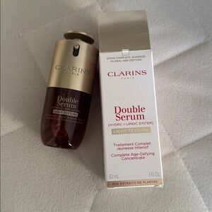 NWT - Unused - Clarins Double Serum Light Texture
